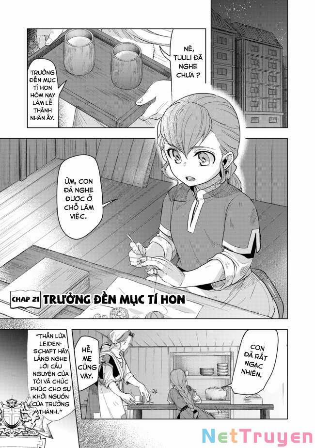 Honzuki No Gekokujou : Dai 3-Bu Ryouchi Ni Hon O Hirogeyou ! 0 Trưởng đền mục tí hon trang 1