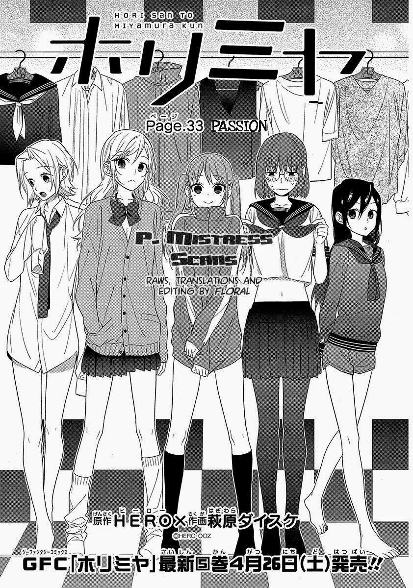 Horimiya 33 trang 1
