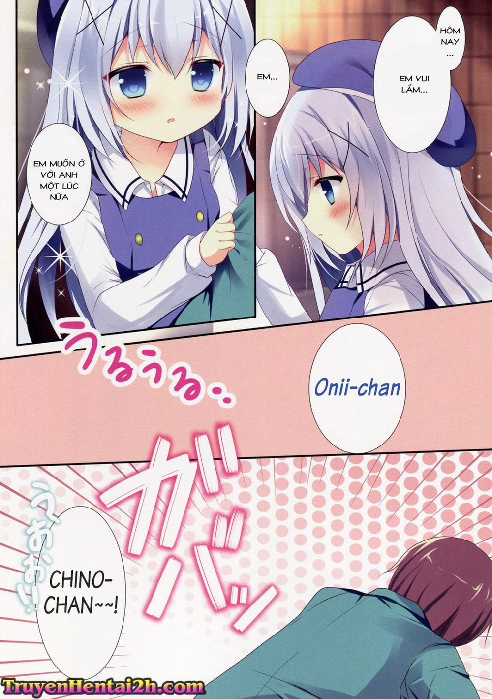 Horoyoi Chino-Chan To (Gochuumon Wa Usagi Desu Ka) Oneshot [Full Color] trang 5