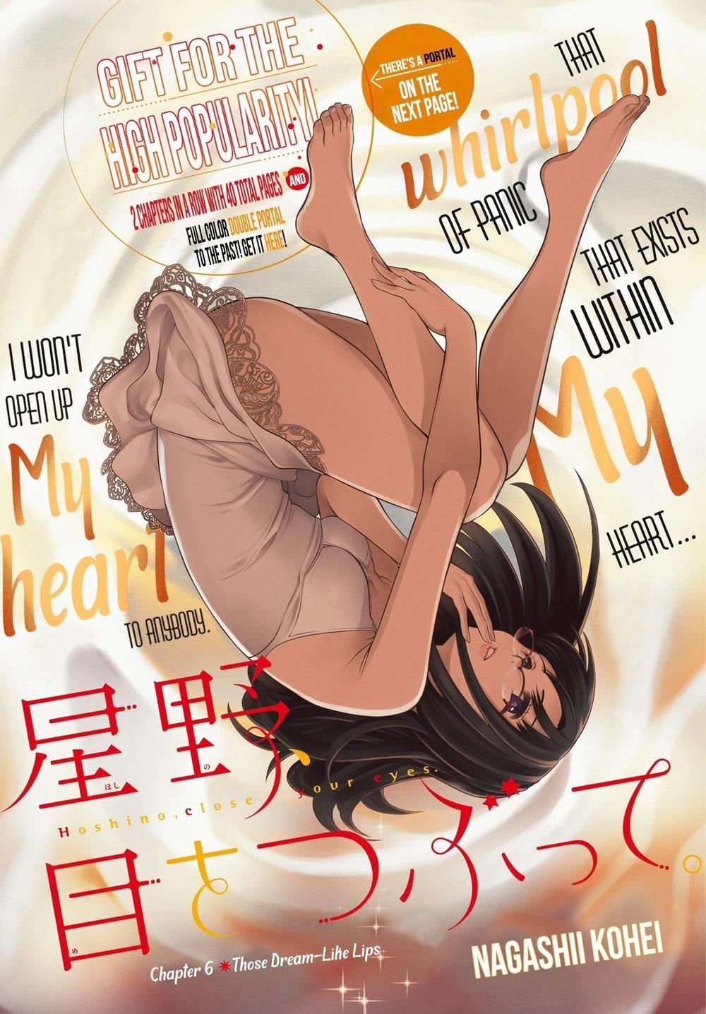 Hoshino, Me O Tsubette 6 trang 3