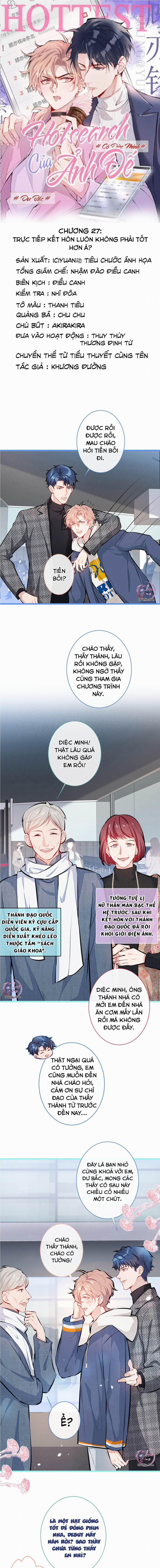 Hotsearch Của Ảnh Đế (END) 27 trang 0