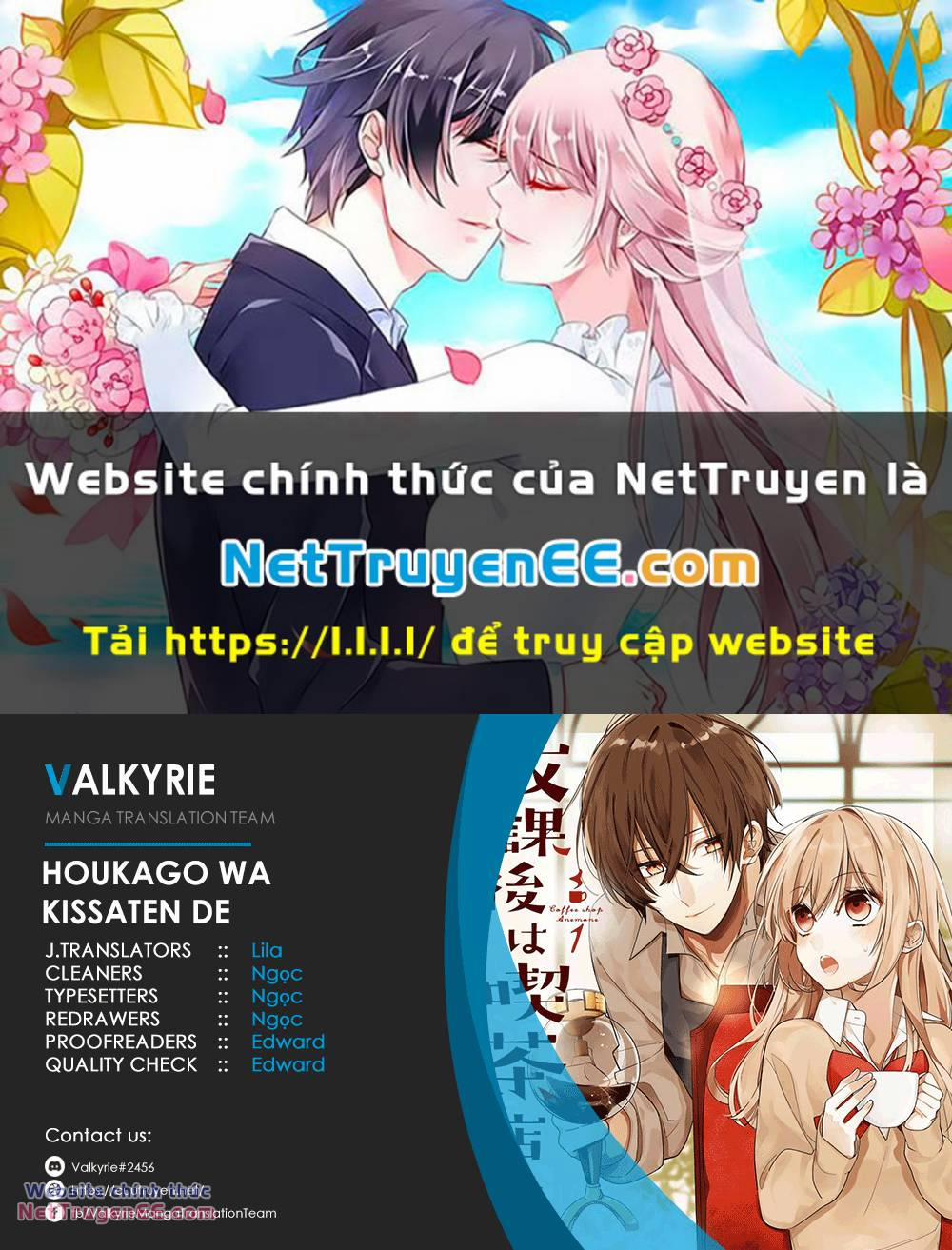 Houkago Wa Kissaten De 8 trang 0