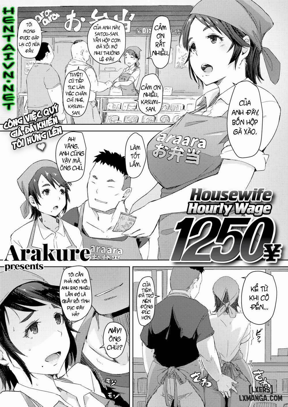 Housewife Hourly Wage 1250Yen Oneshot trang 0