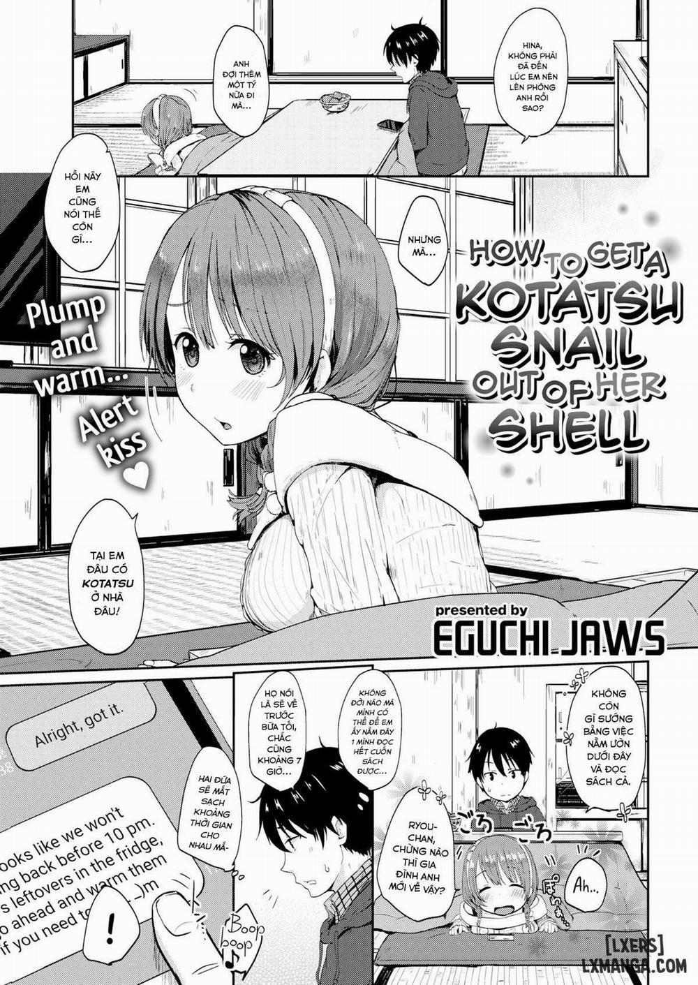 How to Get a Kotatsu Snail out of Her Shell Oneshot trang 0