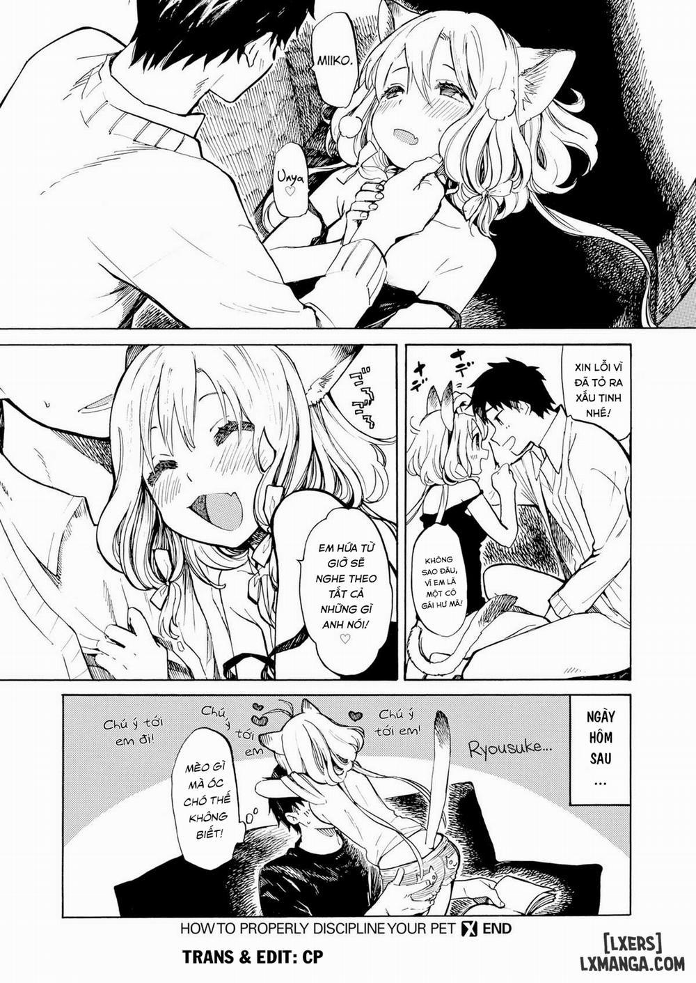 How to Properly Discipline Your Pet Oneshot trang 19