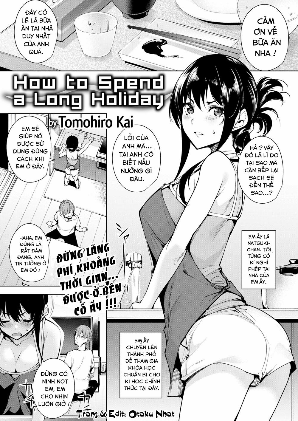 How to Spend a Long Holiday OneShot trang 1