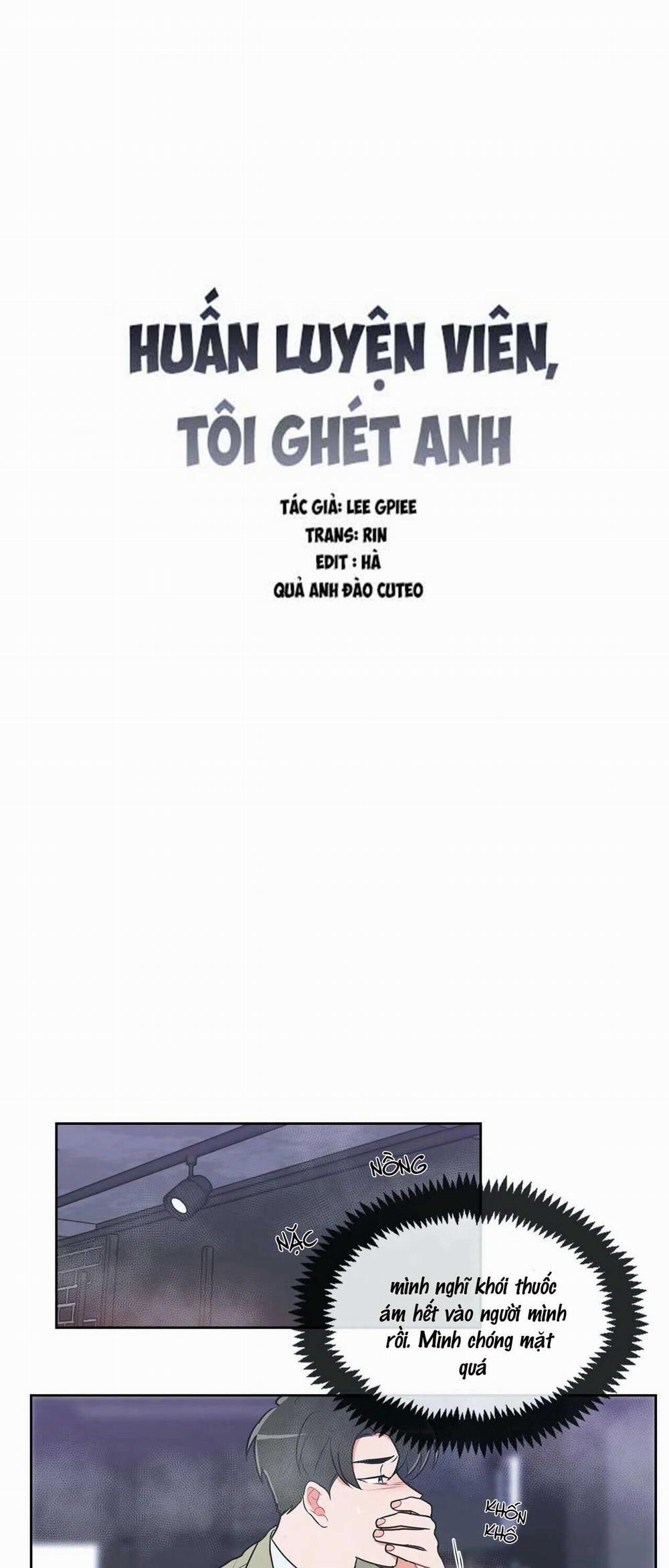 Huấn Luyện Viên Tôi Ghét Cậu 19 trang 3