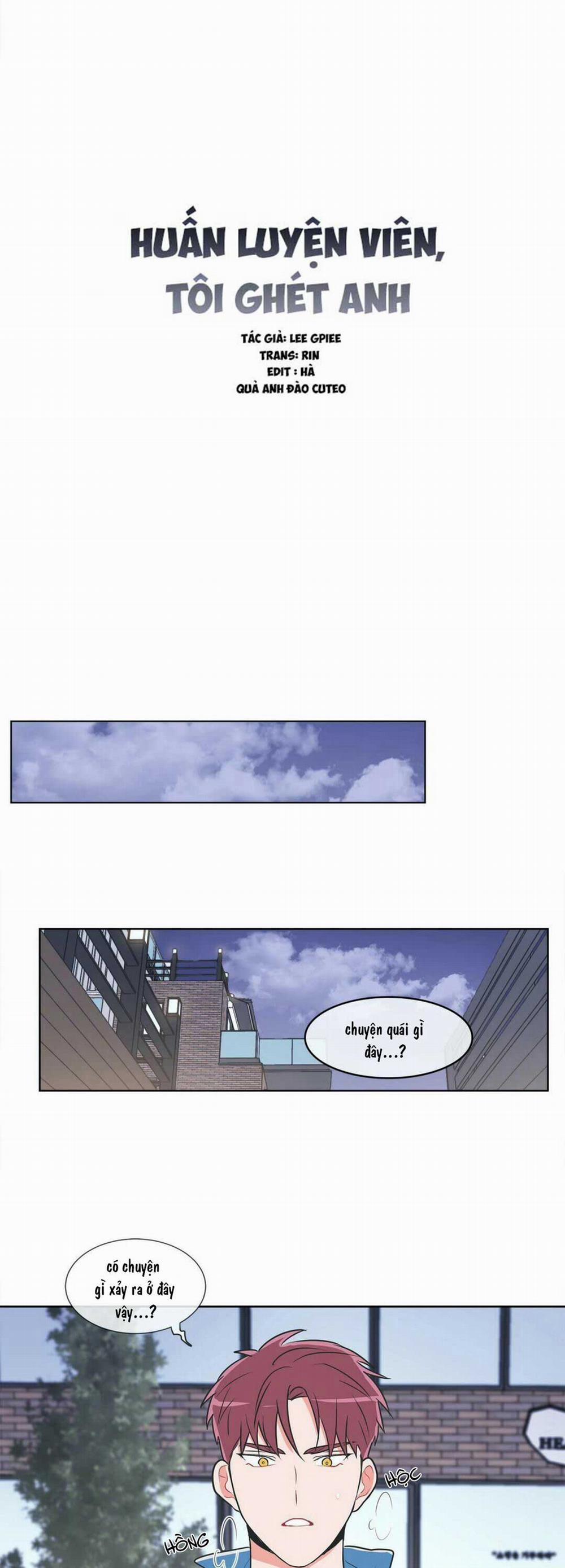 Huấn Luyện Viên Tôi Ghét Cậu 20 trang 13