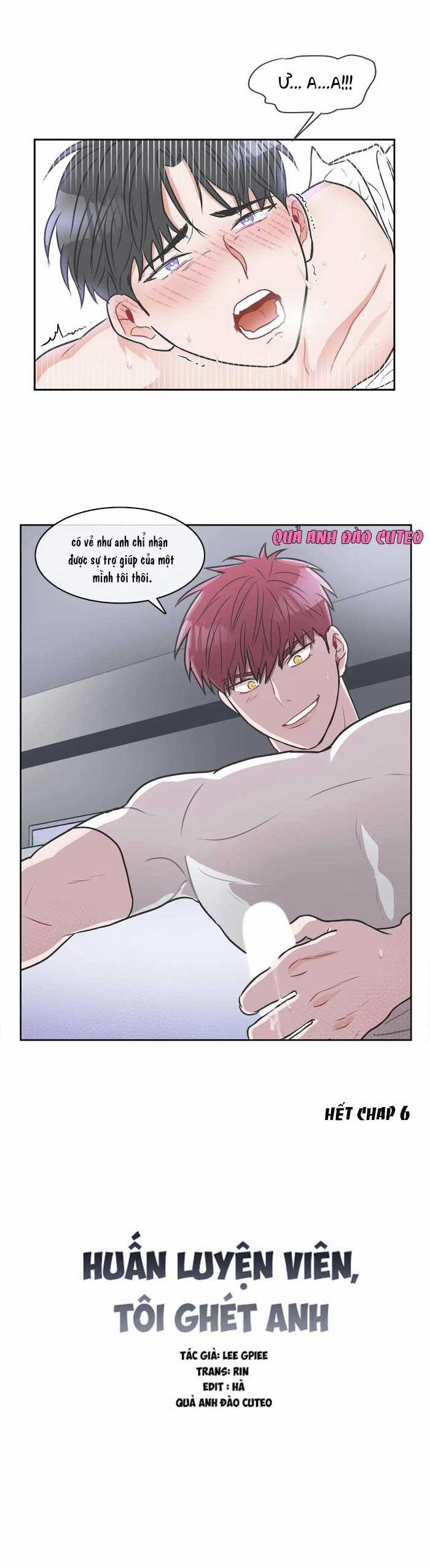 Huấn Luyện Viên Tôi Ghét Cậu 6 trang 14