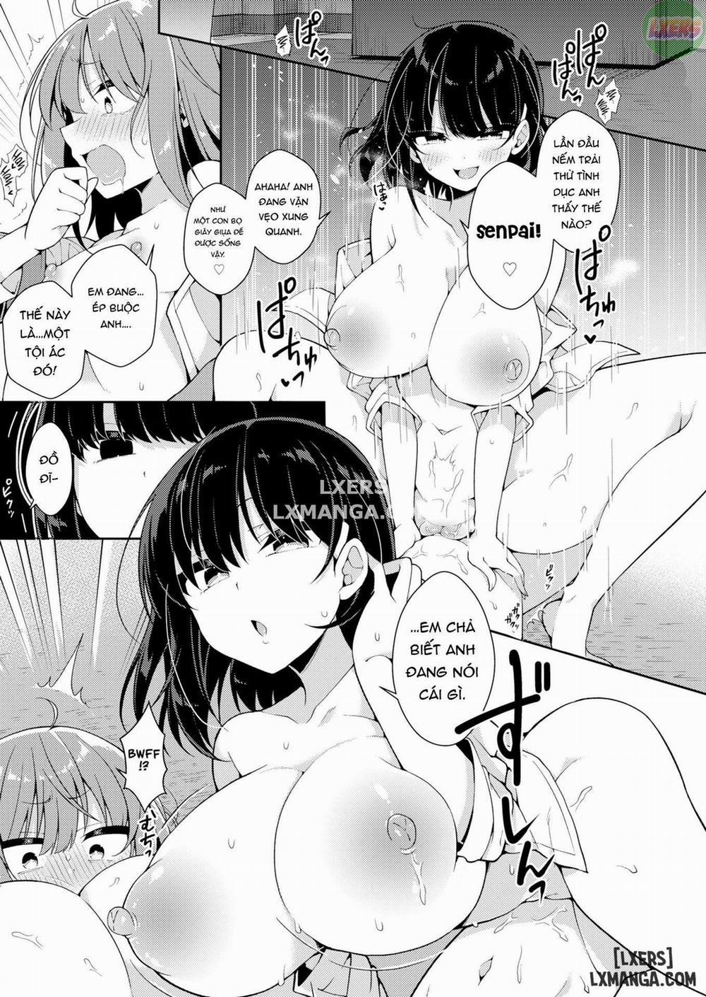 Huge Kouhai X Tiny Senpai Oneshot trang 11
