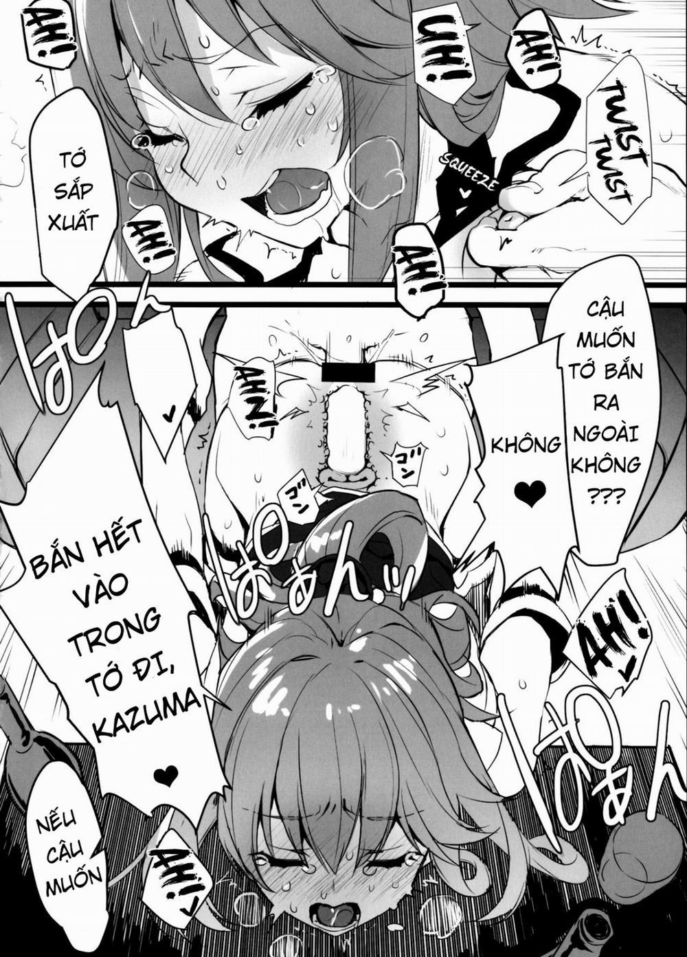 Hyaku Percent Osake no Sei (Kono Subarashii Sekai ni Syukufuku o!) Oneshot trang 16