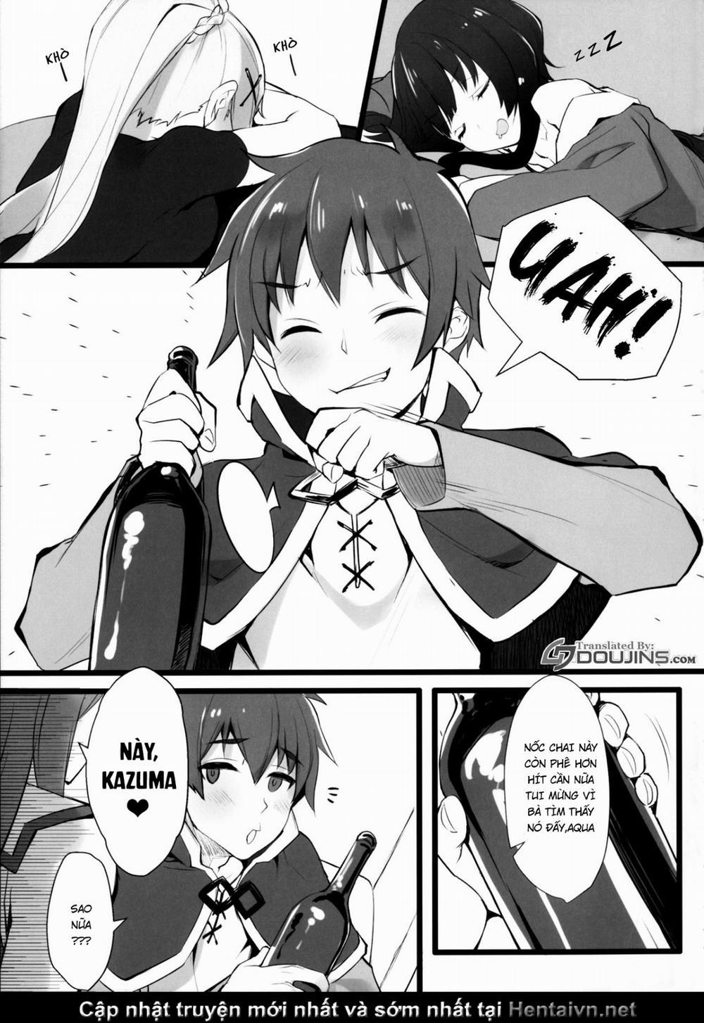 Hyaku Percent Osake no Sei (Kono Subarashii Sekai ni Syukufuku o!) Oneshot trang 3