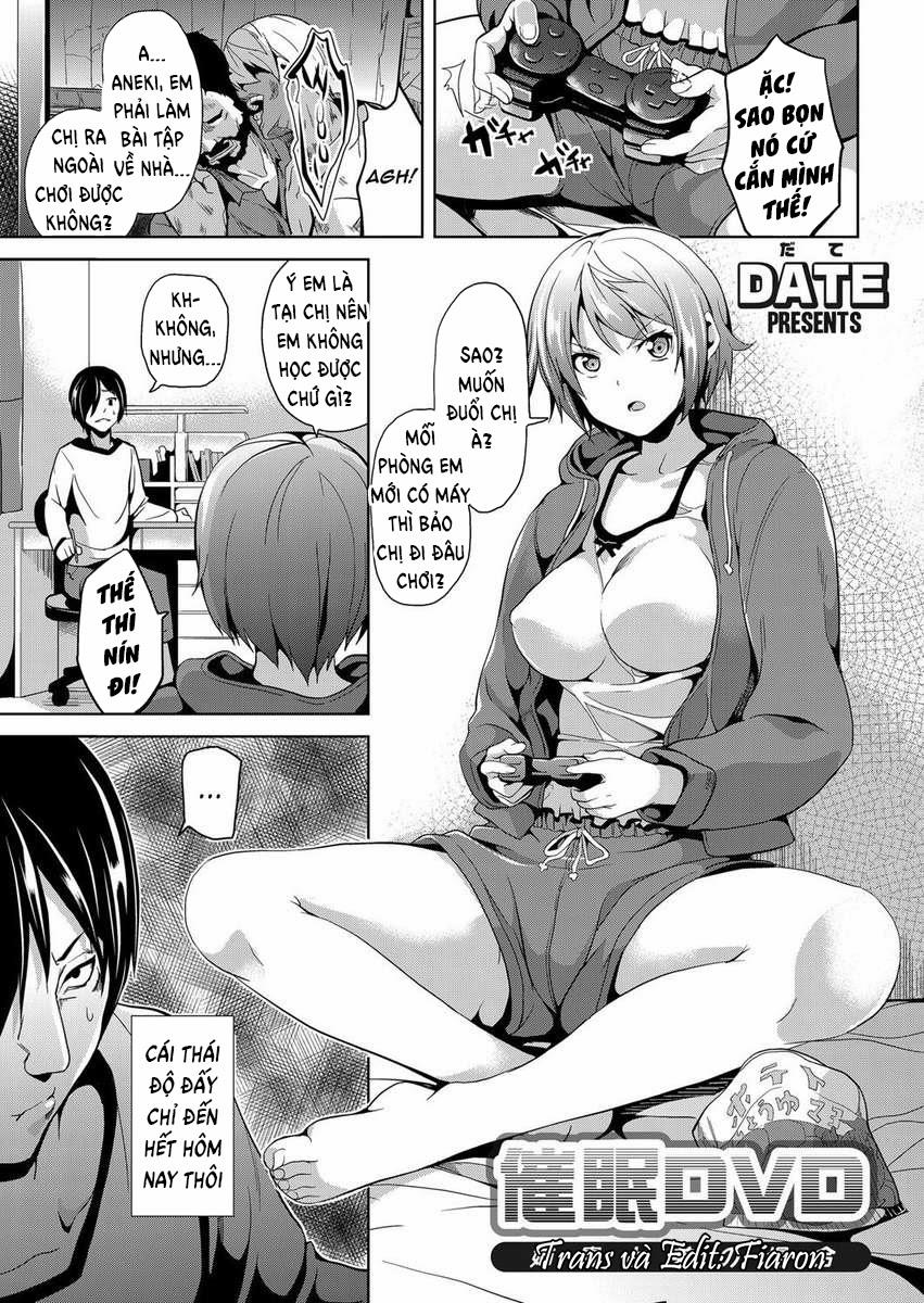 Hypnosis DVD - The Case of the Elder Sister and Younger Brother Oneshot trang 1