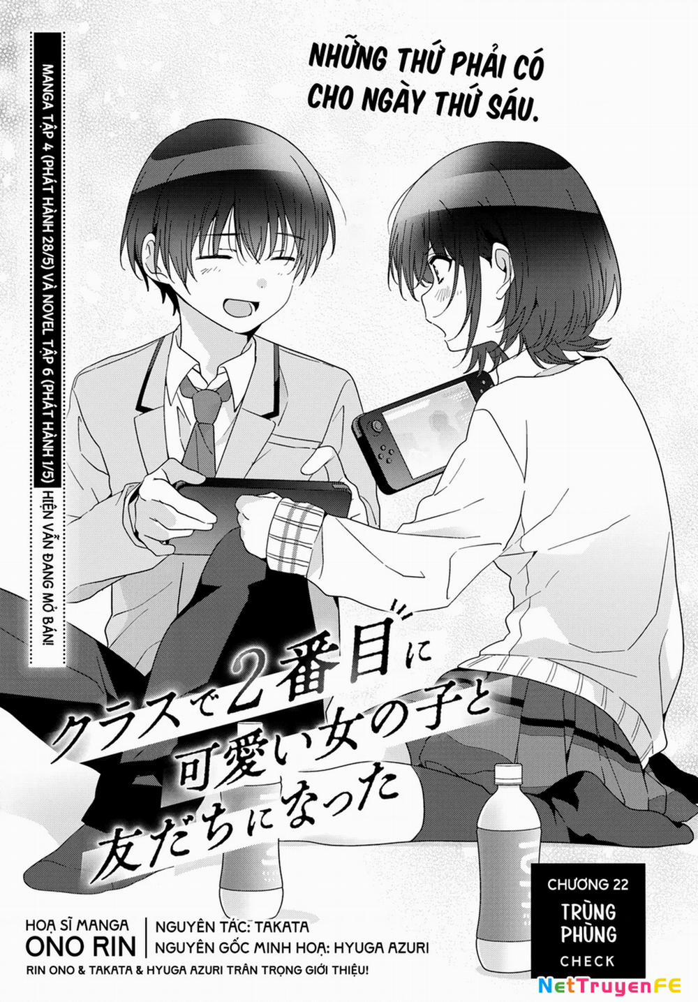 I Became Friends With The Second Cutest Girl In My Class 22 trang 3