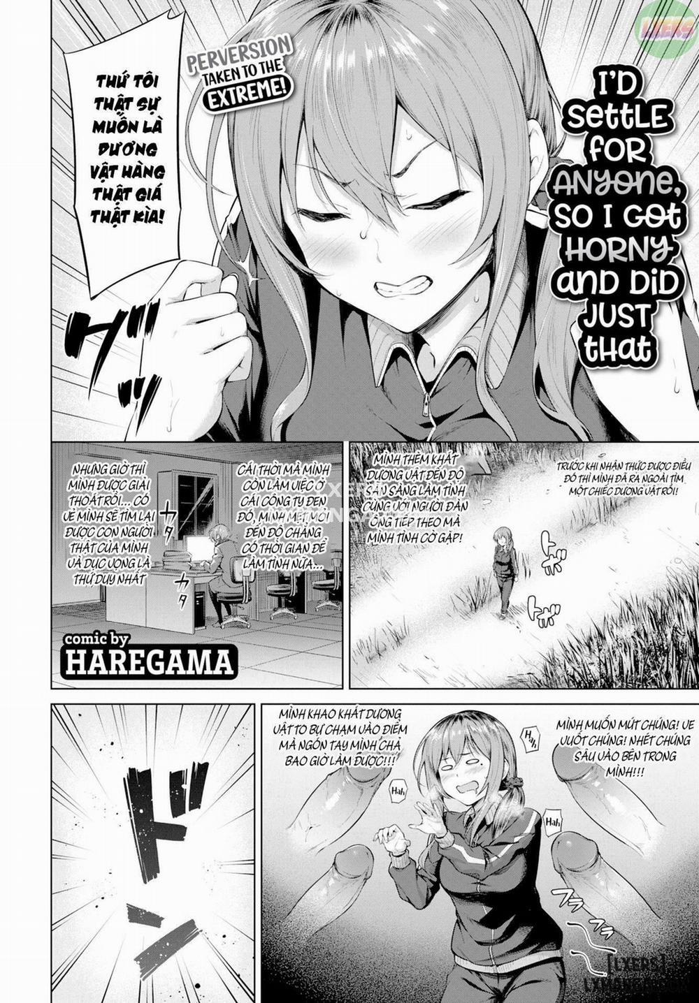 I'd Settle for Anyone, So I Got Horny and Did Just That Oneshot trang 1