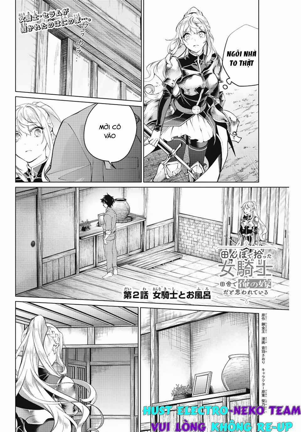 I Found A Female Knight In A Rice Field, In The Countryside They Think She’S My Wife 2 trang 2