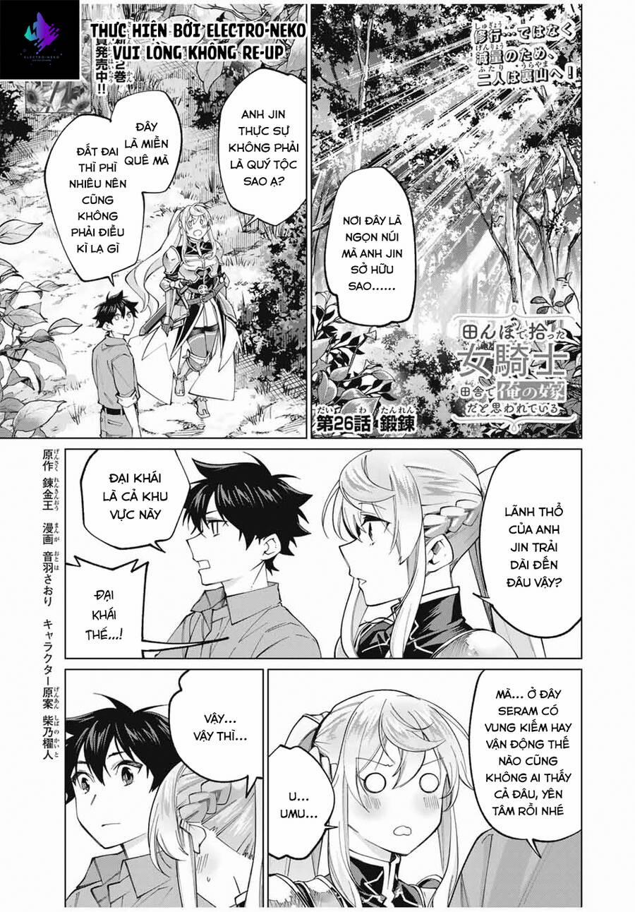 I Found A Female Knight In A Rice Field, In The Countryside They Think She’S My Wife 26 trang 3