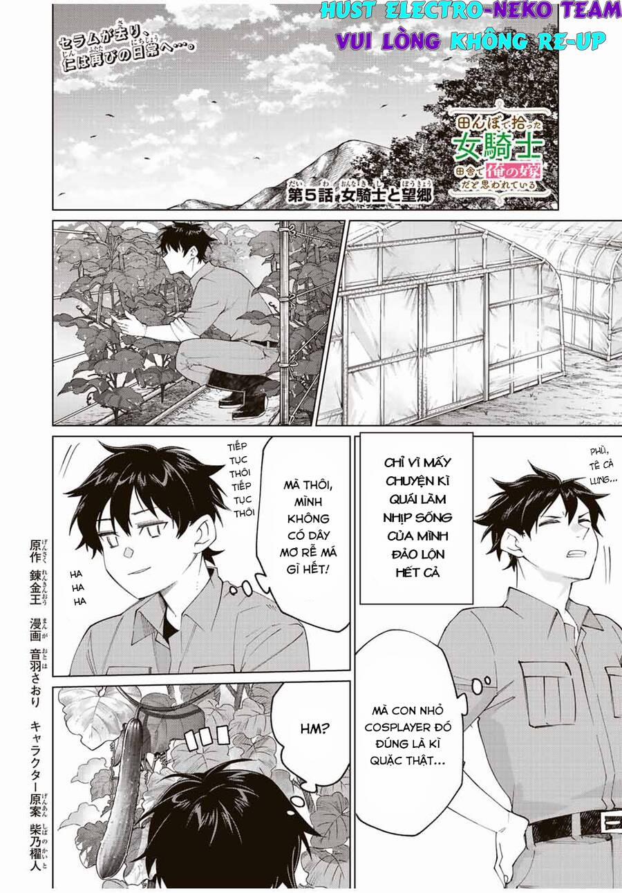 I Found A Female Knight In A Rice Field, In The Countryside They Think She’S My Wife 5 trang 3