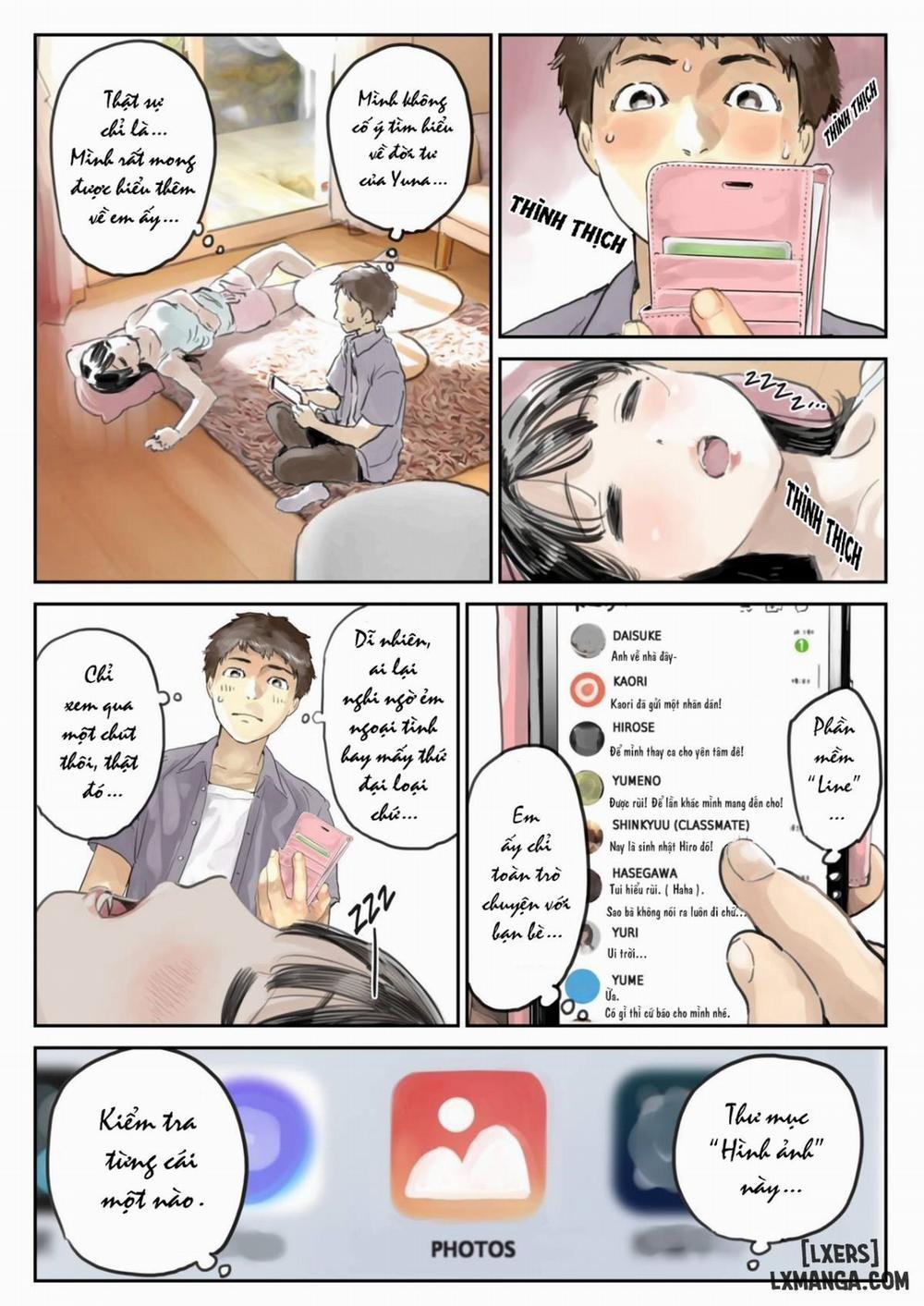 I Just Snooped through Her Smartphone Oneshot trang 10