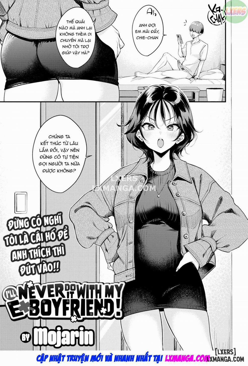 I'll Never Do It With My Ex-Boyfriend! Oneshot trang 3