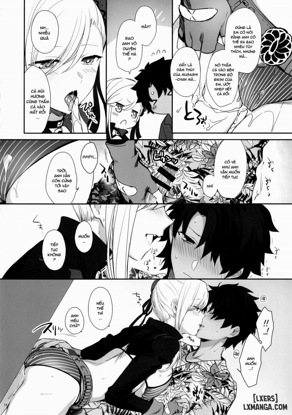 I'll Trace Your Contour with My Fingertips Warmed from the Summer Heat Oneshot trang 13