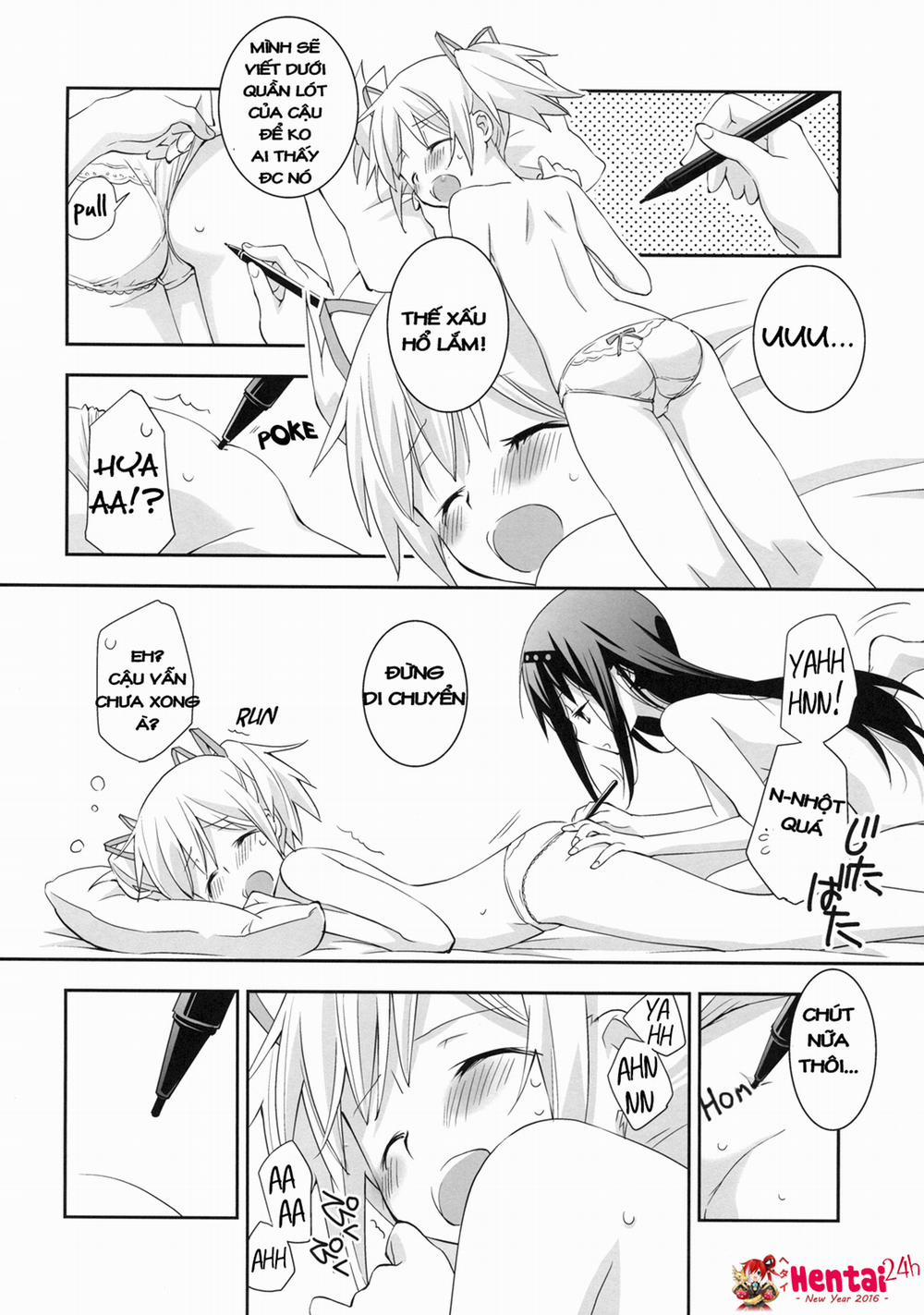 I Love You! 2 (Puella Magi Madoka Magica) Oneshot [Yuri] trang 14