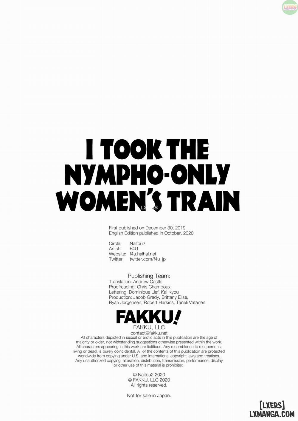 I Took the Nympho-Only Women's Train Oneshot trang 37