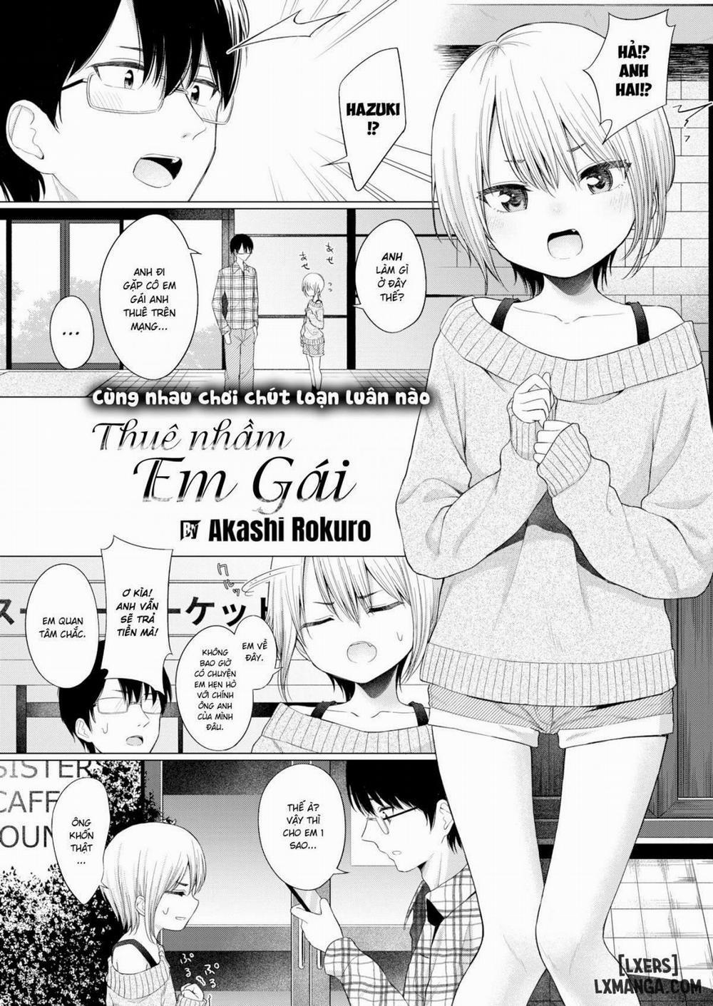I Tried Rent My Little Sister Oneshot trang 1