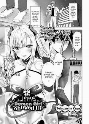Đọc truyện tranh I Tried to End it All But a Demon Girl Show Up