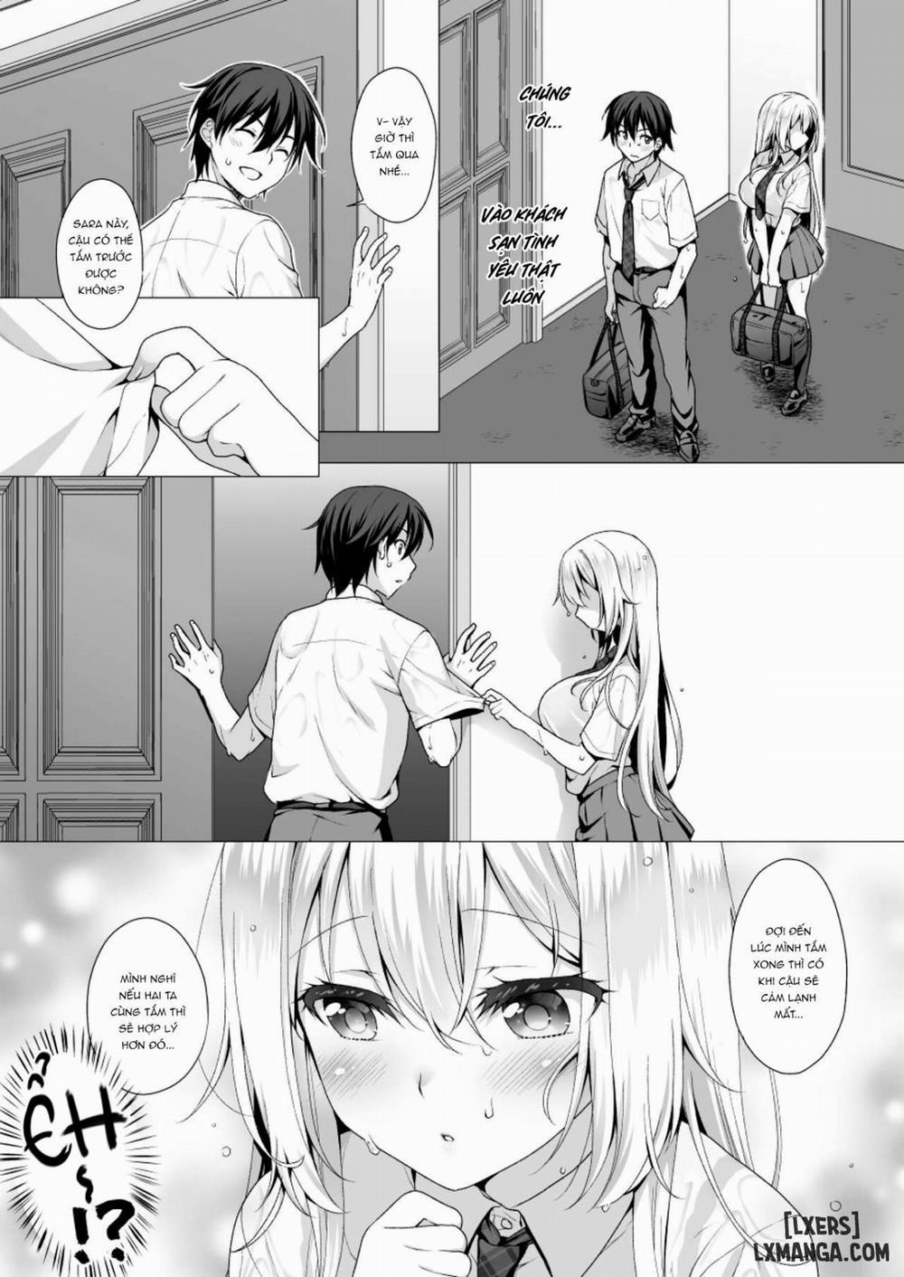 Ideal Girlfriend ~Choro Kawa Ojou-sama Sara to Love Hotel de Toroama Nuresuke H Oneshot trang 4