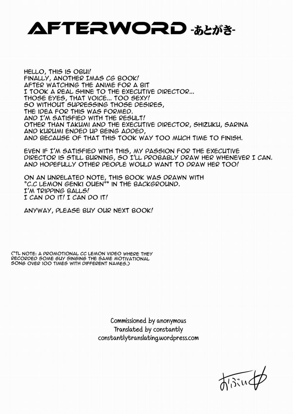 Idol Recycle (THE IDOLM@STER CINDERELLA GIRLS) Oneshot trang 27