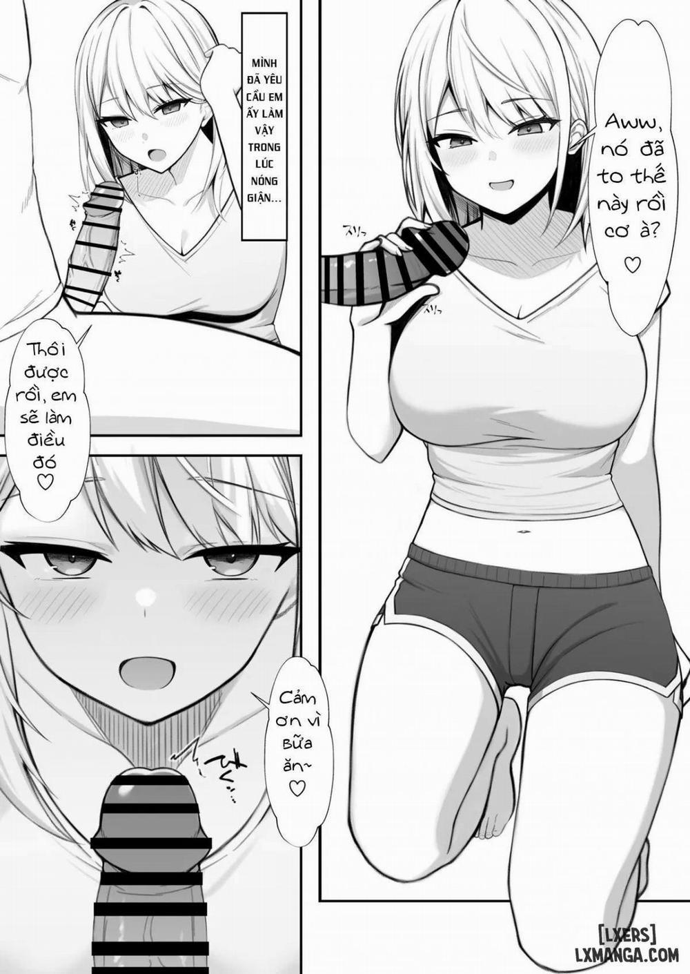 Ie ni Yattekita Gimai ga Erosugite Tsuma ni Kakurete Yarimakuri Oneshot trang 10