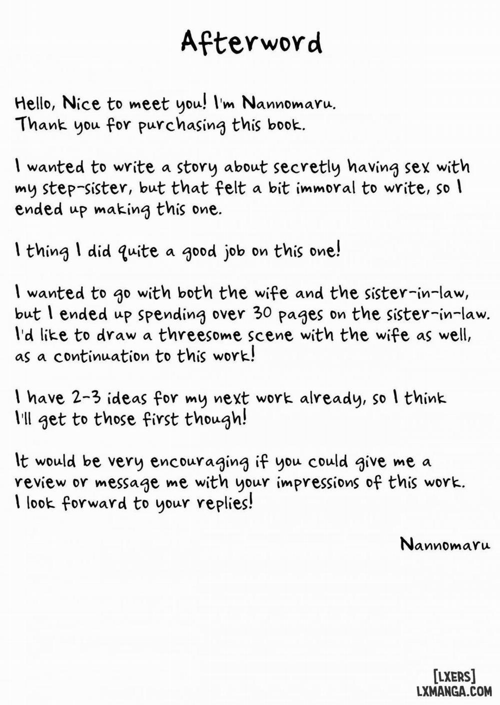 Ie ni Yattekita Gimai ga Erosugite Tsuma ni Kakurete Yarimakuri Oneshot trang 38