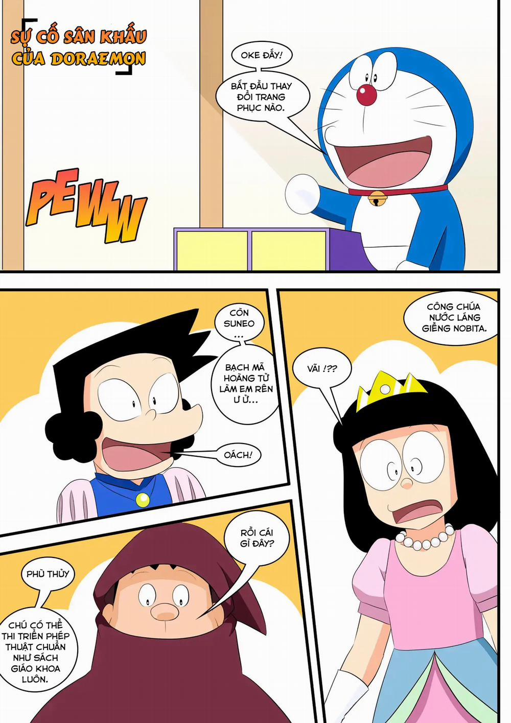 IF- Siêu phẩm Doraemon Sự cố sân khấu của Doraemon (part 0 trang 2