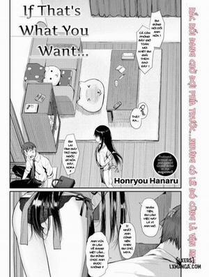 Đọc truyện tranh If That's What You Want