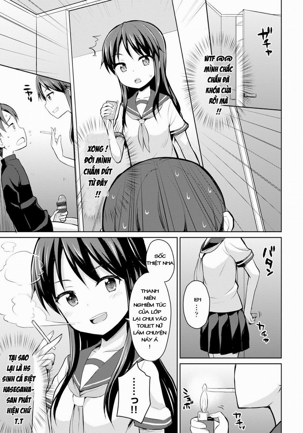 Ikenai Joshi Toire Sekkusu Oneshot trang 3