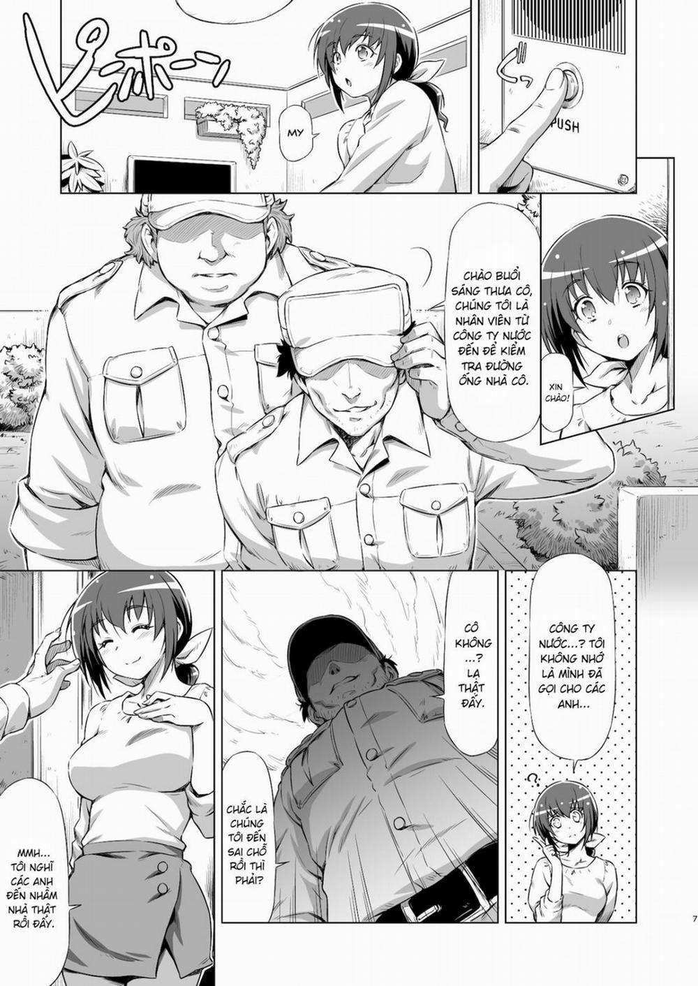 Ikuyo-san Bất Hạnh Bị Cưỡng Hiếp Bởi Hai Tên Thợ Sửa Ống Nước Oneshot trang 2