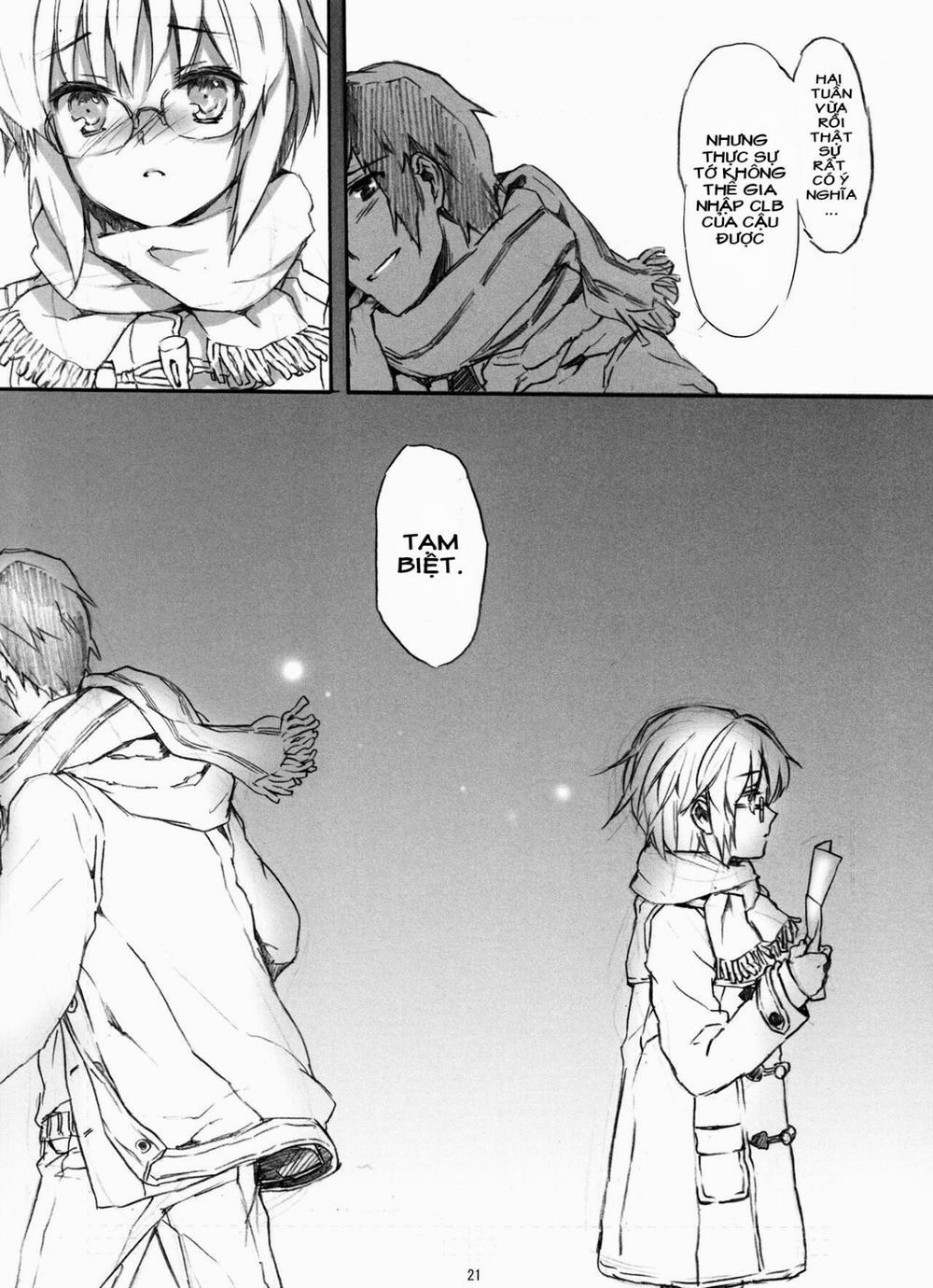 Ima, Ai ni Yukimasu (Suzumiya Haruhi no Shoushitsu) Oneshot trang 21