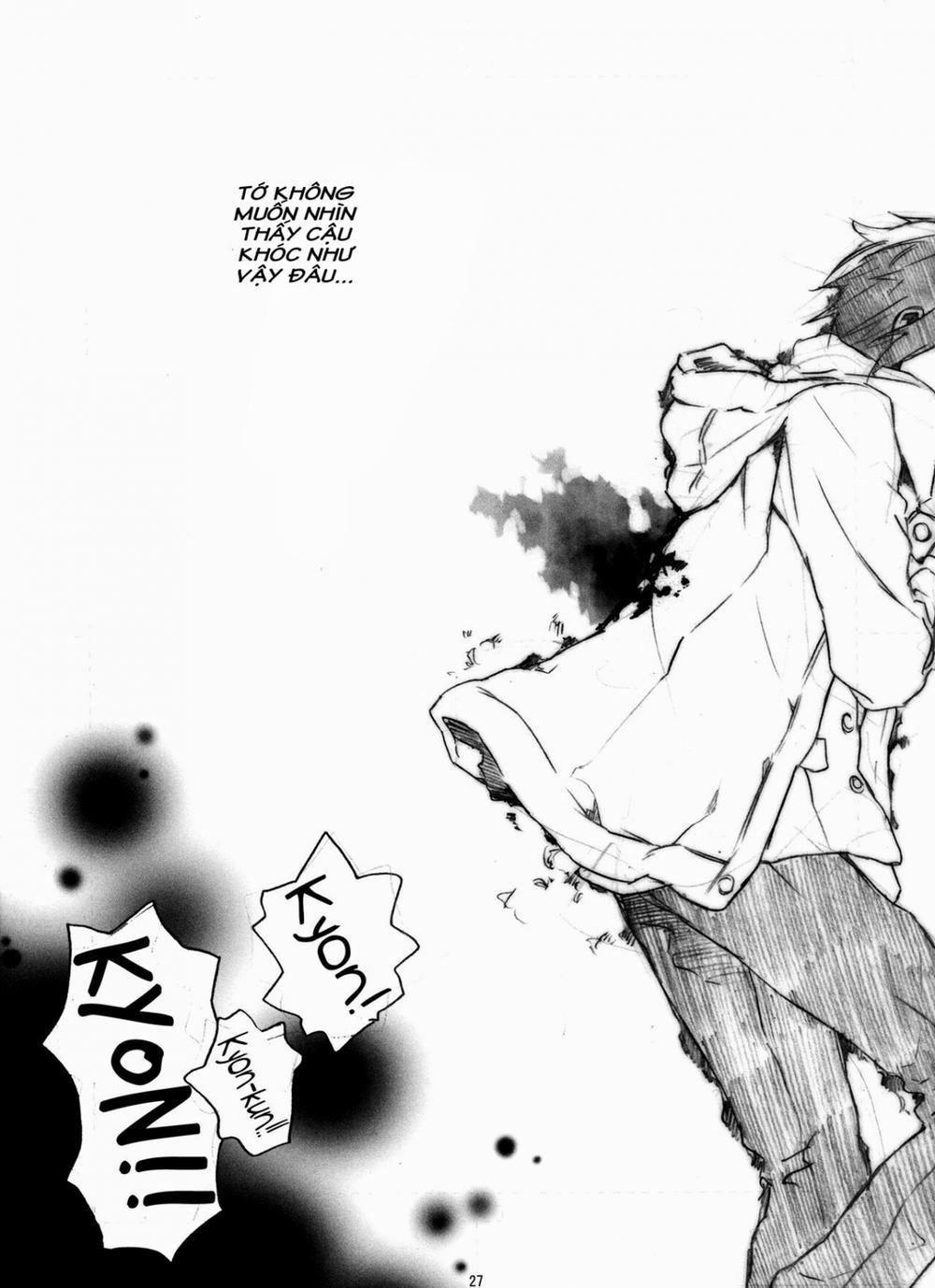 Ima, Ai ni Yukimasu (Suzumiya Haruhi no Shoushitsu) Oneshot trang 27