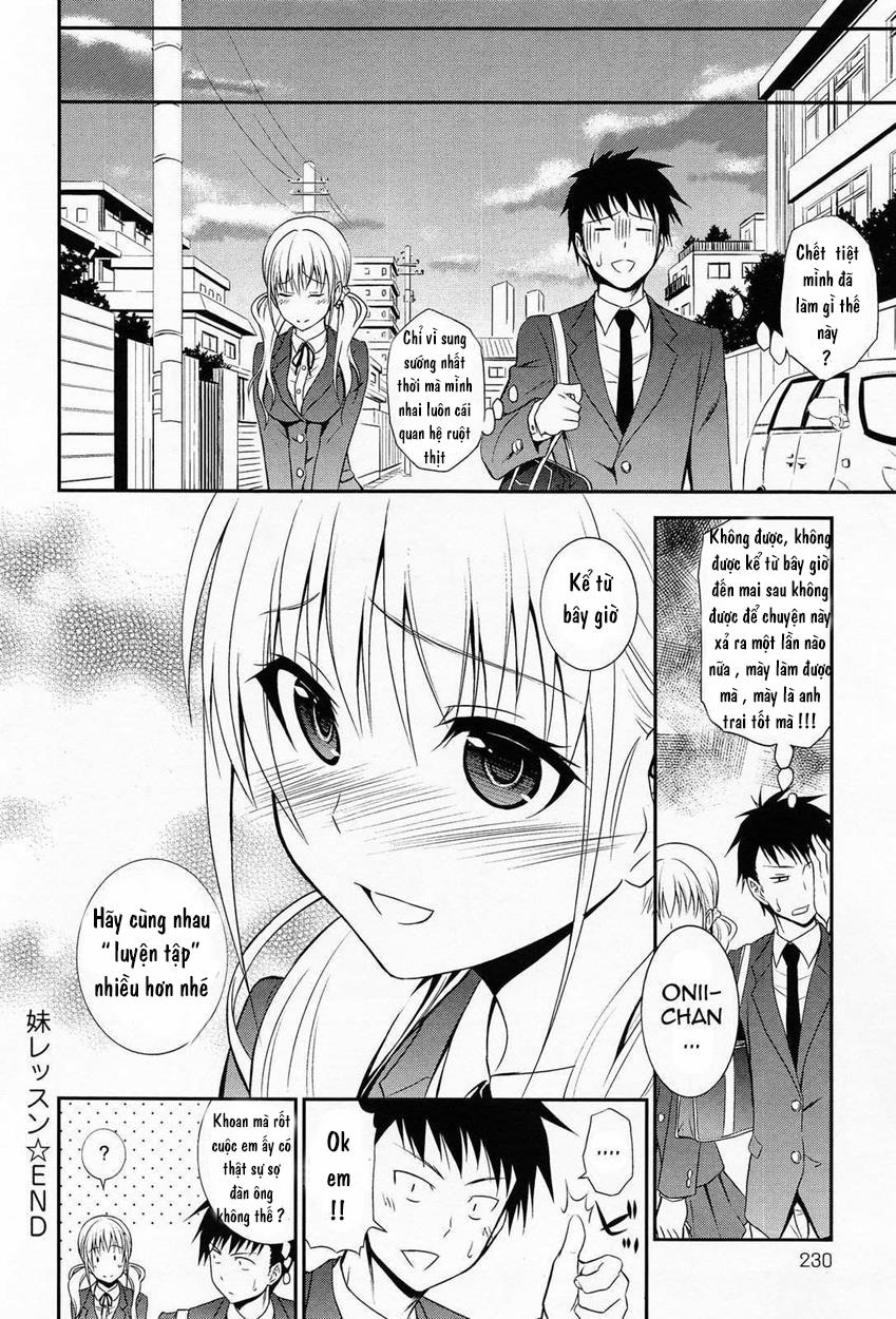 Imouto Lesson Oneshot trang 18
