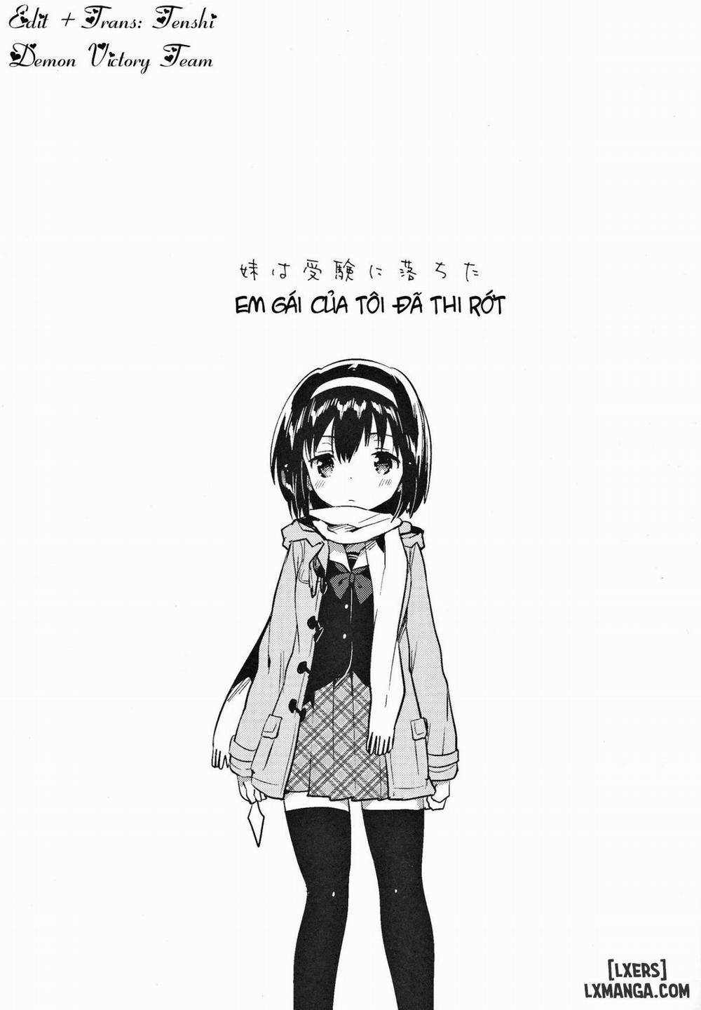 Imouto wa Juken ni Ochita Oneshot trang 2