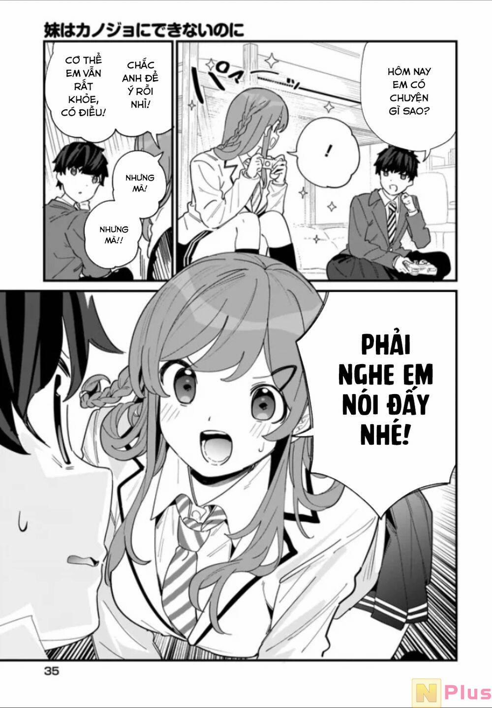 Imouto Wa Kanojo Ni Deki Nai No Ni 1 trang 11