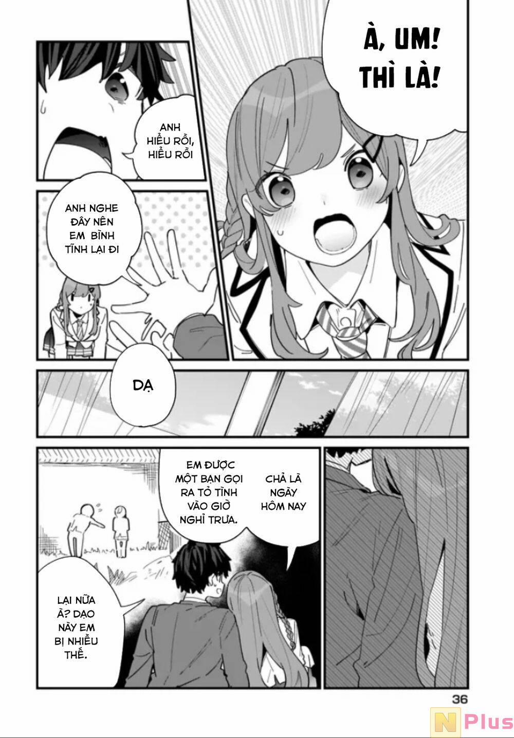 Imouto Wa Kanojo Ni Deki Nai No Ni 1 trang 12