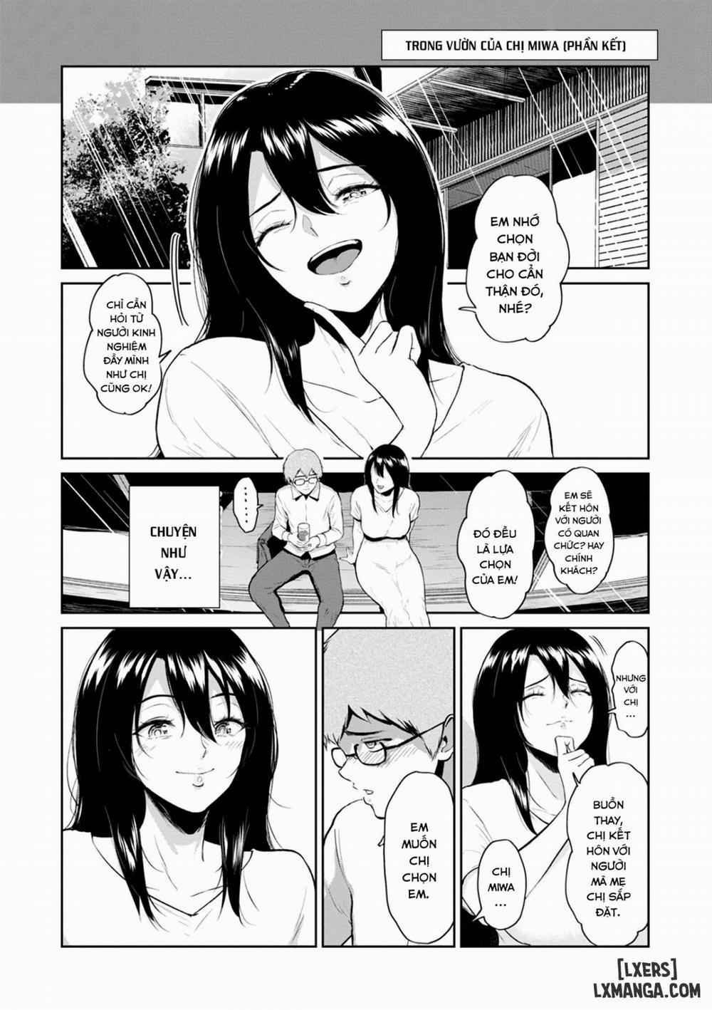 In Ms. Miwa's Courtyard Oneshot trang 22
