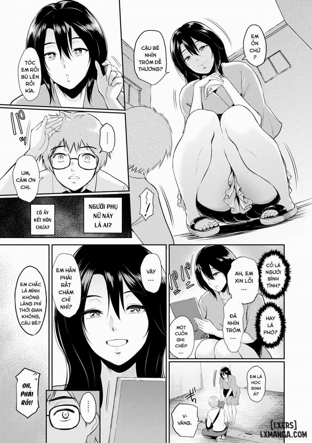 In Ms. Miwa's Courtyard Oneshot trang 4