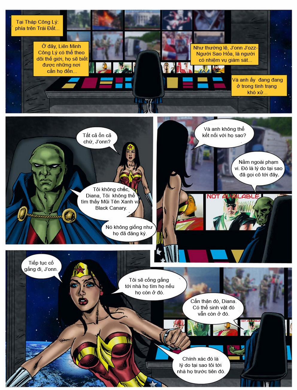 In The Clutches Of The Predator (Wonder Woman) -Full Color 3 trang 11