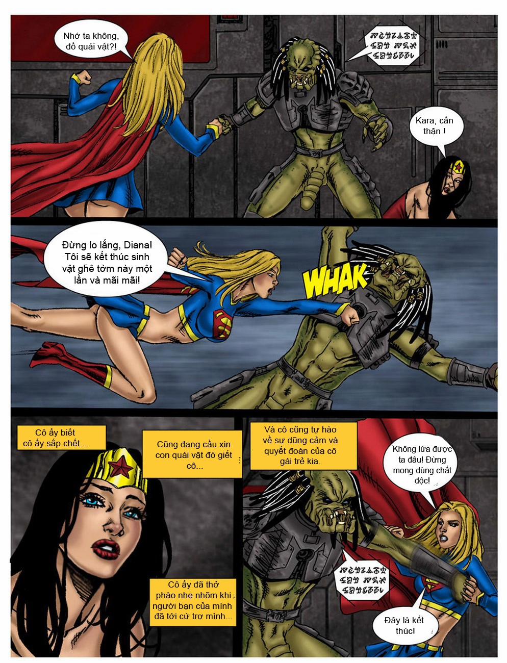 In The Clutches Of The Predator (Wonder Woman) -Full Color 3 trang 22