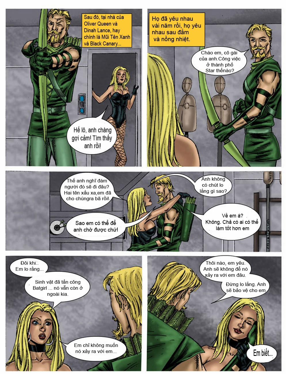 In The Clutches Of The Predator (Wonder Woman) -Full Color 3 trang 4