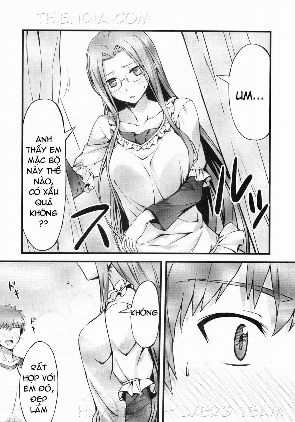 In the Dressing Room with Rider-san (Fate Stay Night) Oneshot trang 5