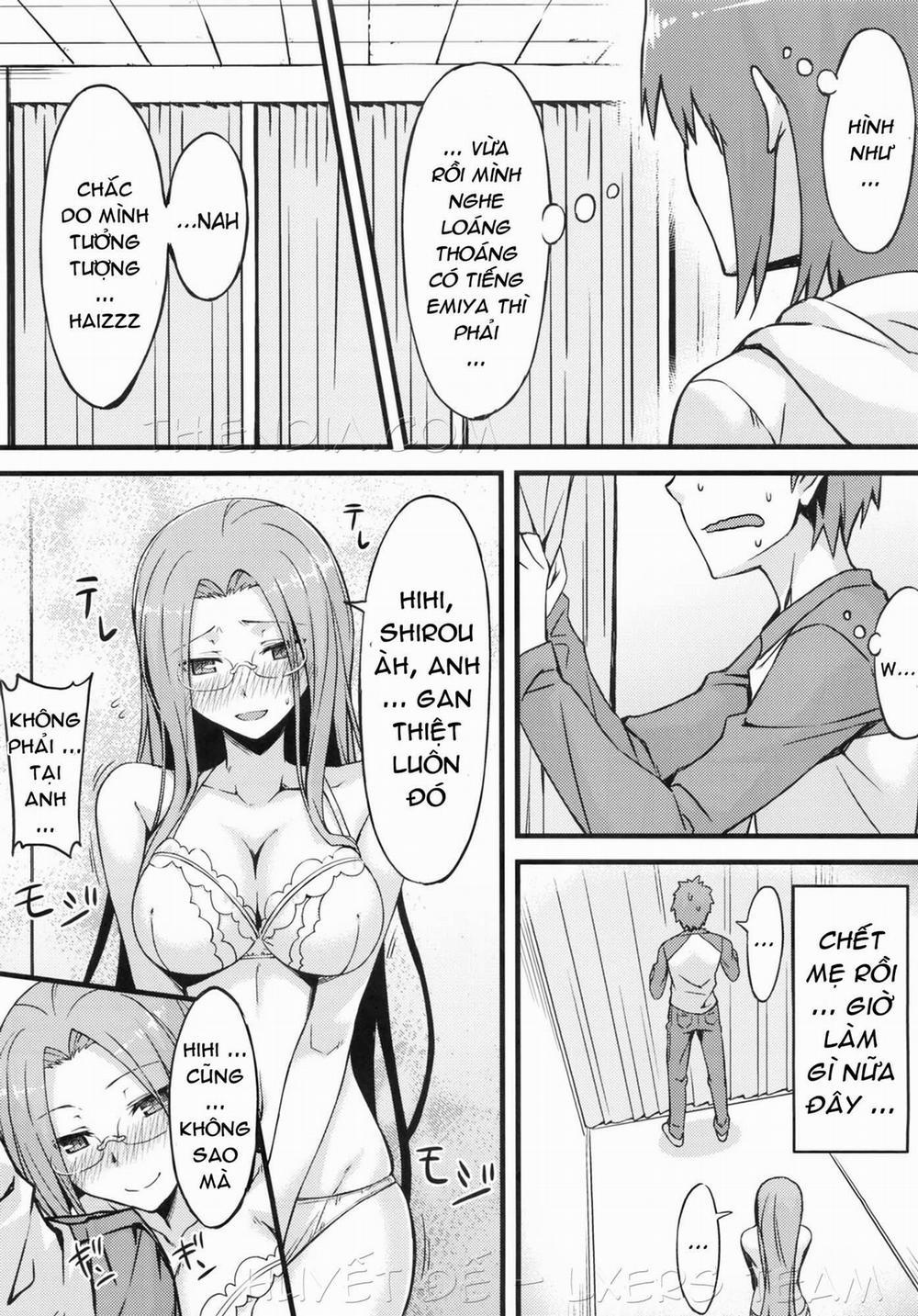 In the Dressing Room with Rider-san (Fate Stay Night) Oneshot trang 8